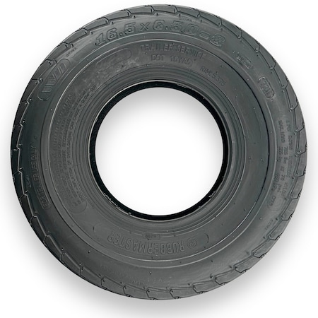 Rubbermaster 16.5x6.50-8 Highway Rib 6 Ply Tubeless High Speed Trailer Tire 488992